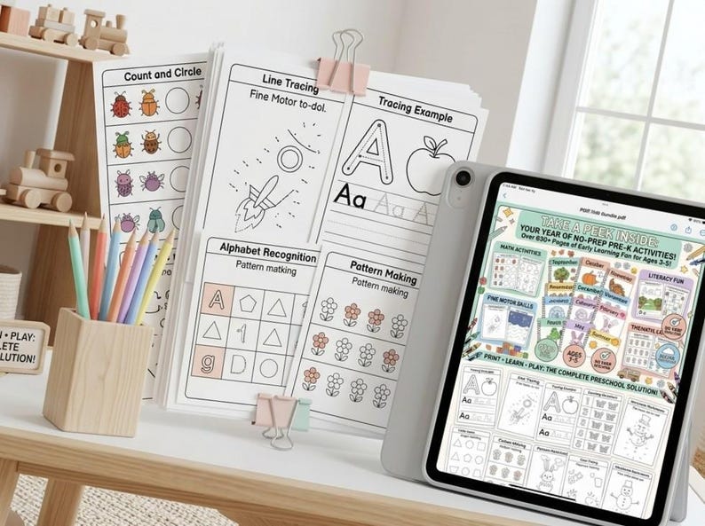 Fiches d'activités pour un an en maternelle | Cahiers d'activités prêts ...