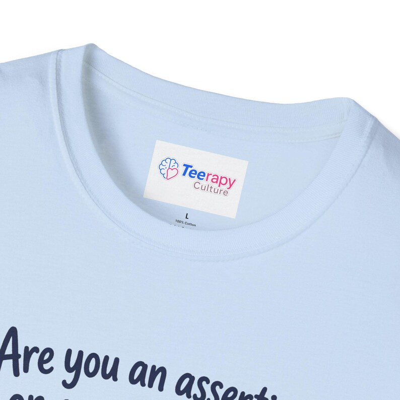 Assertive or Aggressive Communicator TShirt Conversation Skills Tee 画像 12