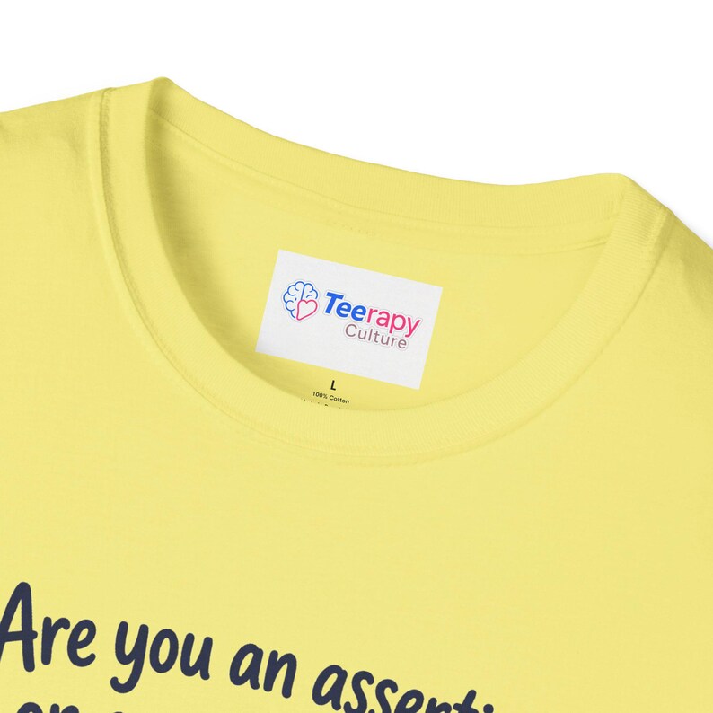 Assertive or Aggressive Communicator TShirt Conversation Skills Tee 画像 6