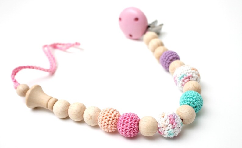 teething dummy chain