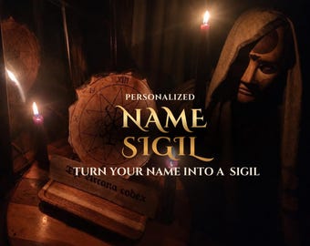 Turn Your Name Into a Sigil | Custom Sigil Magic & Personalized Occult Art