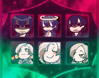 ffxvi barnabas e dion // emotes pré-fabricados