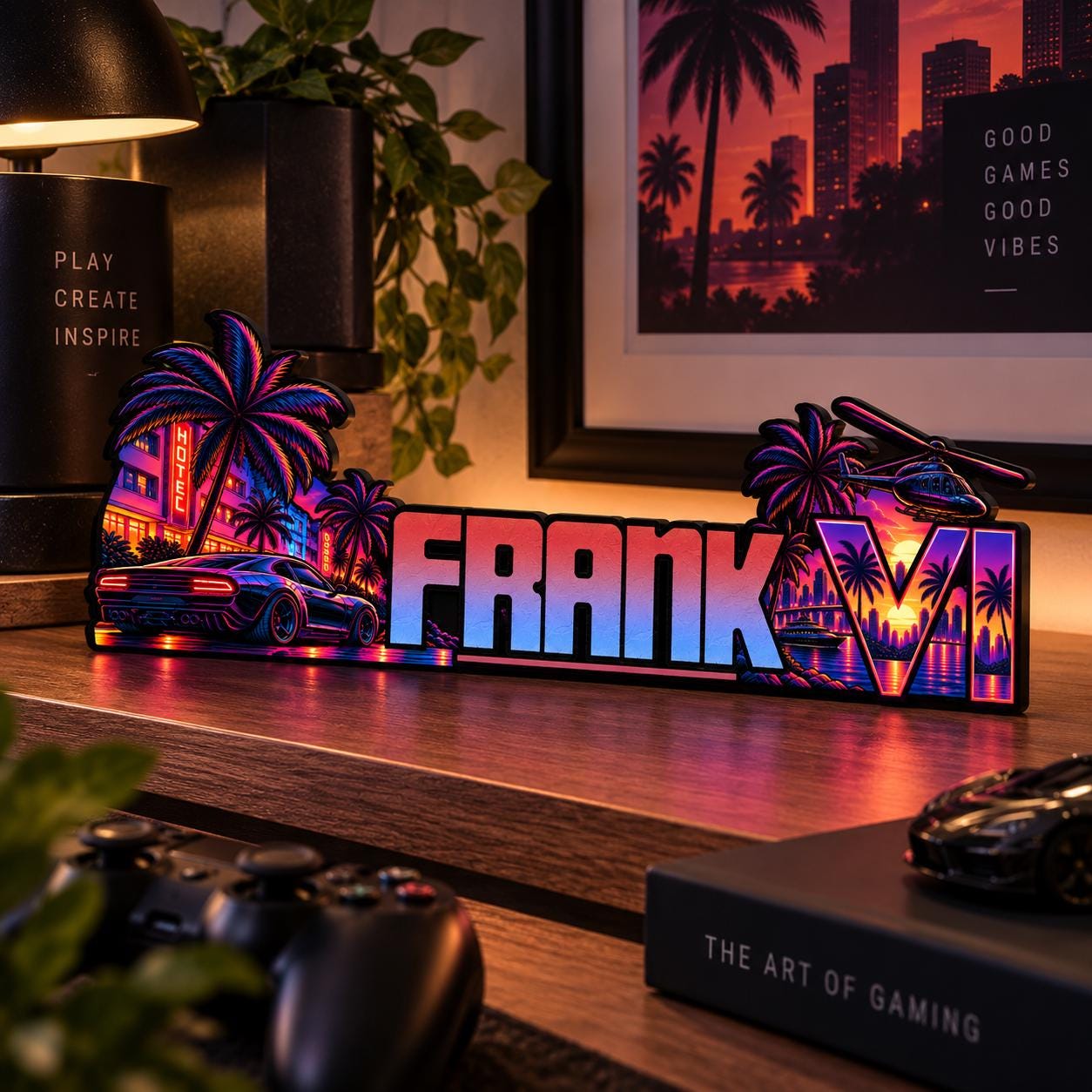 Gta Led Light - Etsy