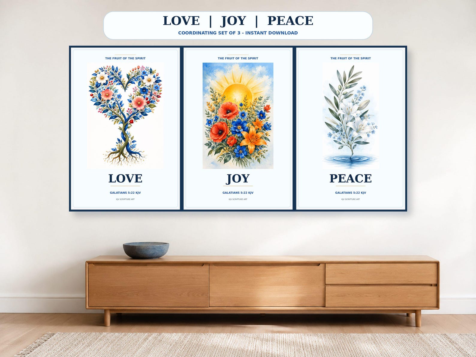 Love, a Christian digital printable from the Fruits of the Spirit collection by Thanks Lord Jesus