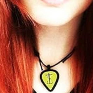 Guitar Pick Holder Necklace • Silicone Pendant • Wearable Pick Holder • Pickbandz image 11
