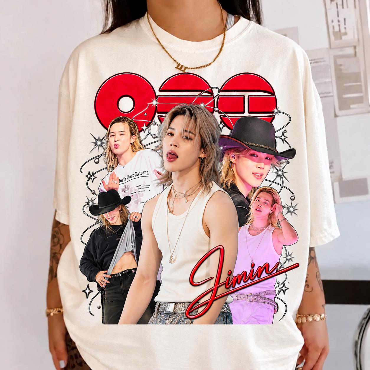 ✤そら☪✤ ジミン NEVERMIND&☾満ち欠け Tシャツ Jimin nevermind - Etsy 日本