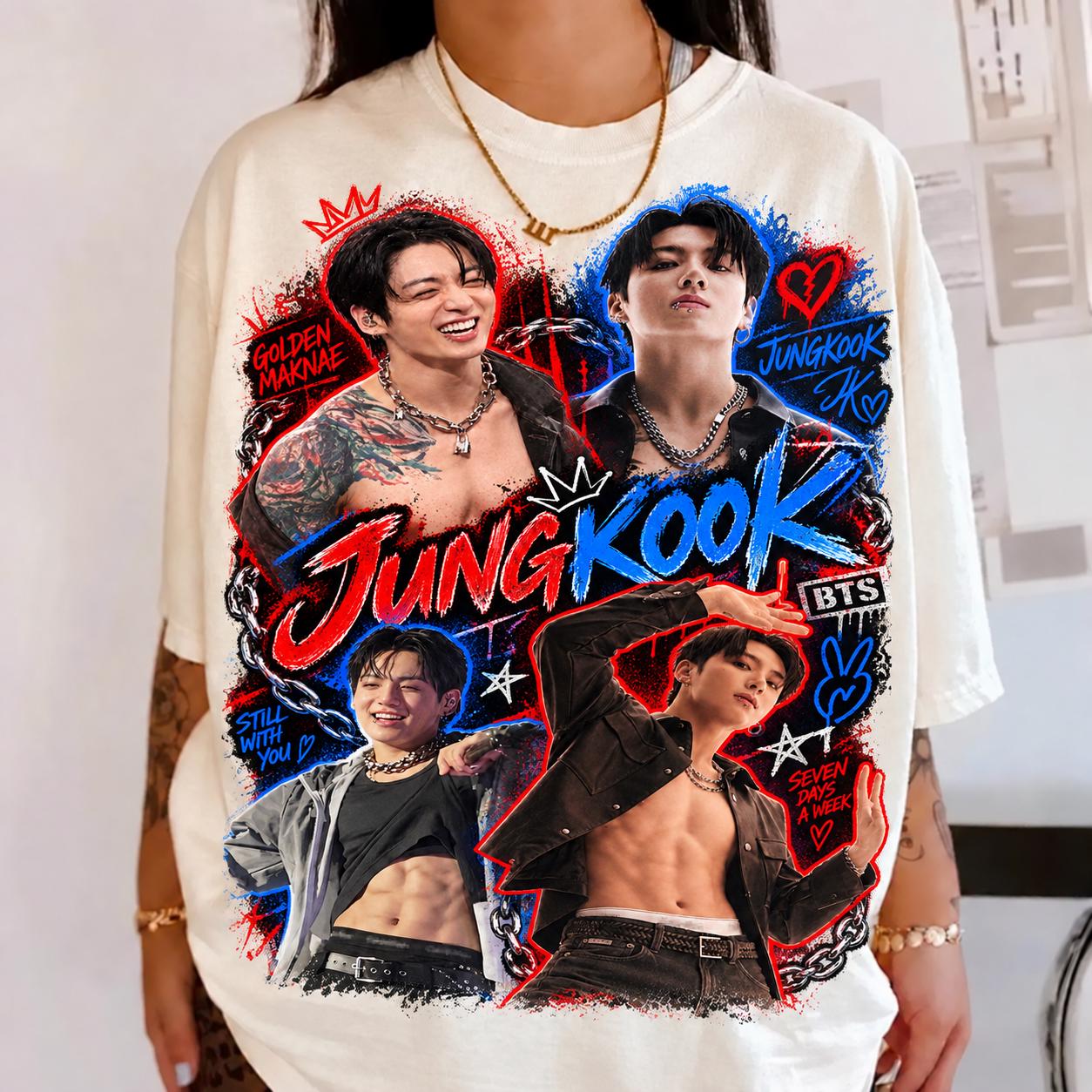 Jungkook T Shirts - Etsy
