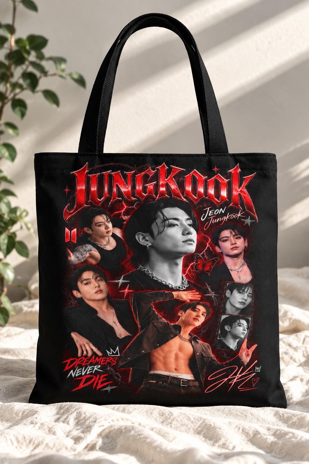 Jung Kook   トート ポスター ショッパー 3点 Jungkook Tote Bag - Etsy