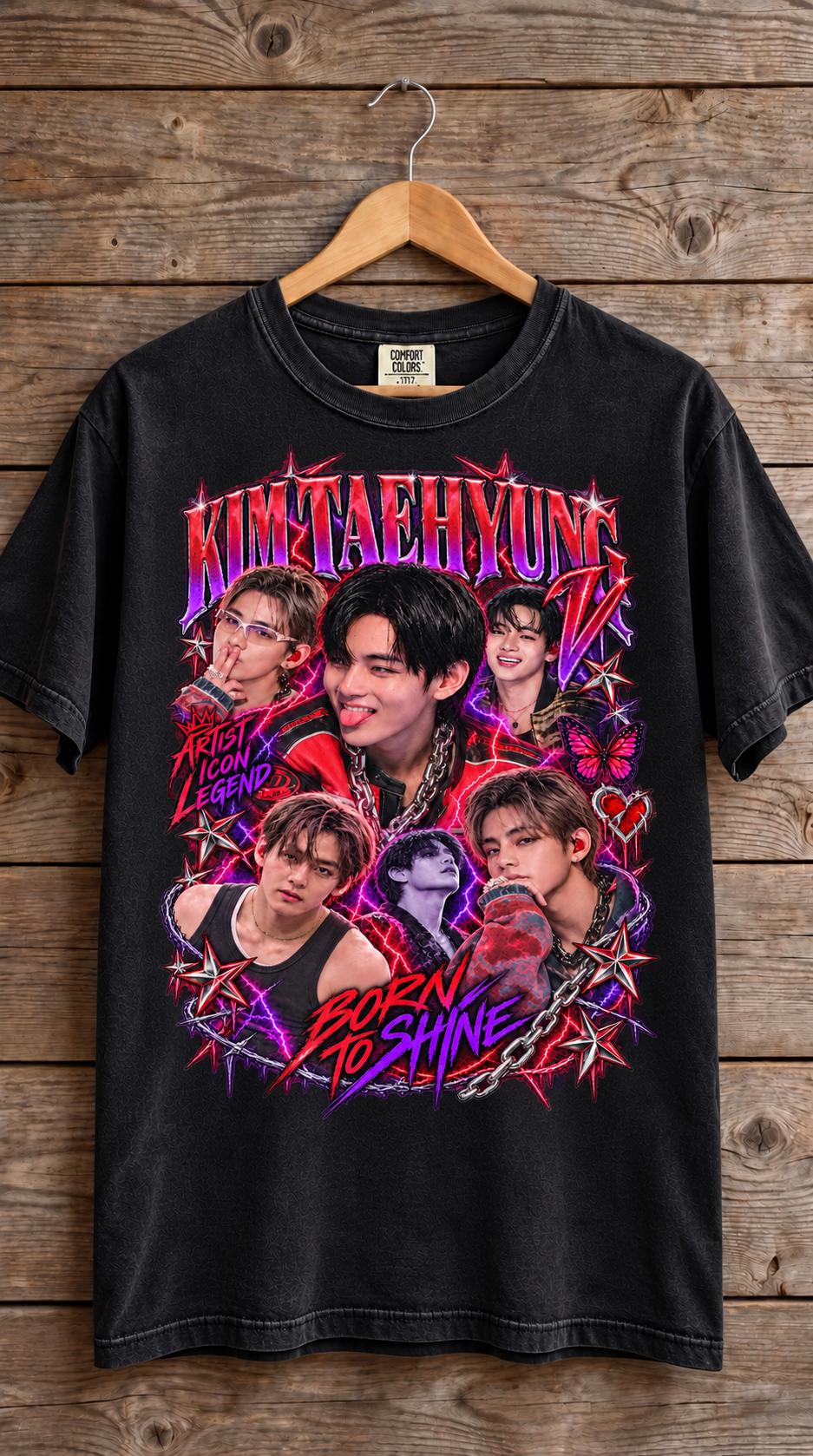 Taehyung Vintage Shirt - Etsy