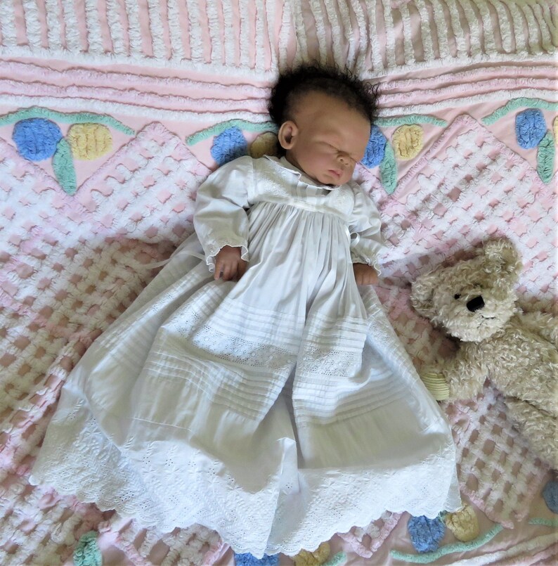 Vintage Remake Christening Gown for Reborn Baby Silicone Art Etsy