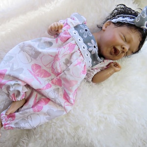 12 Inch Romper Set for Micro Mini Baby Silicone Reborn Art Doll! CLOTHING ONLY!