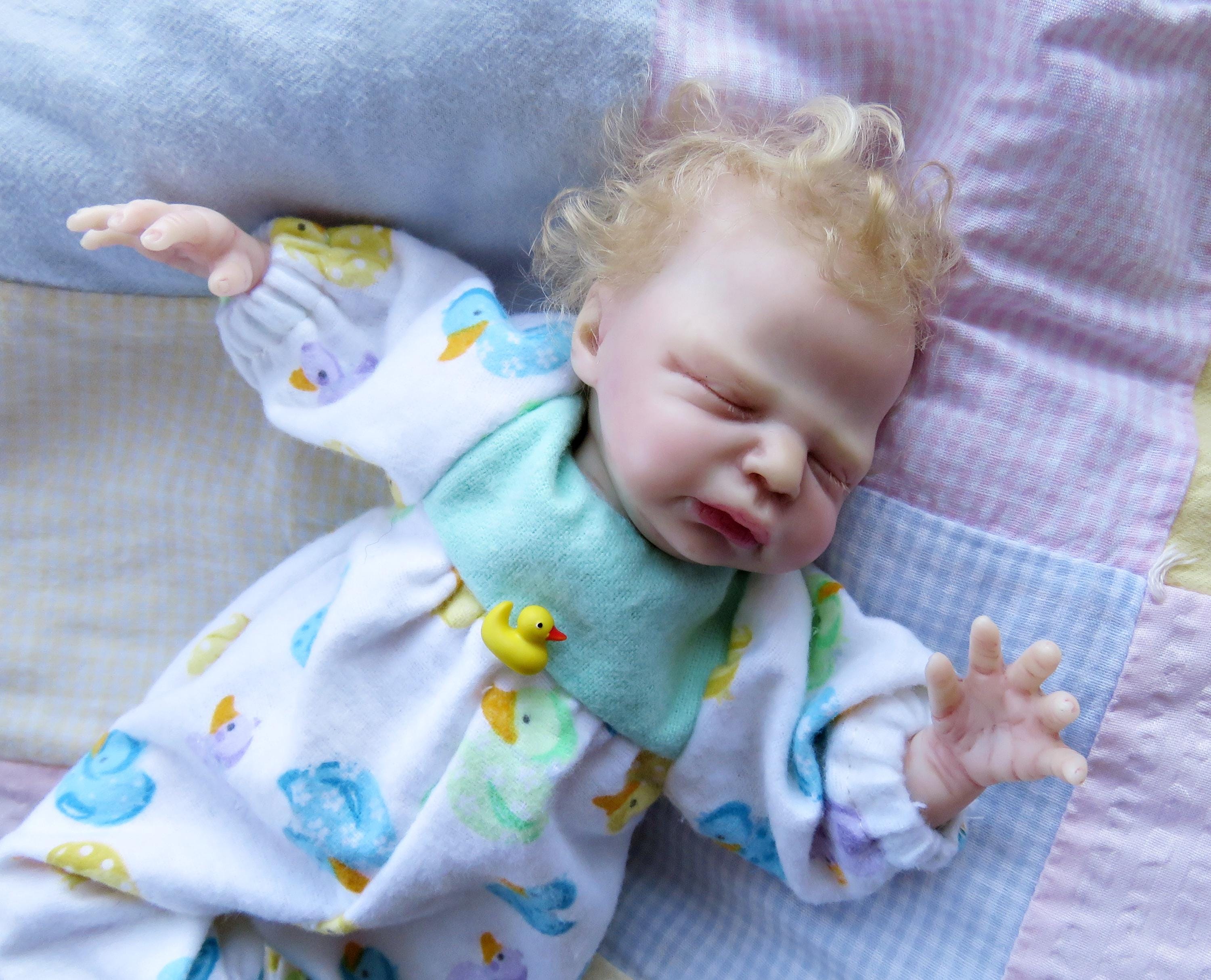 Inch Baby Footie Pajamas for Silicone, Reborn Art Dolls