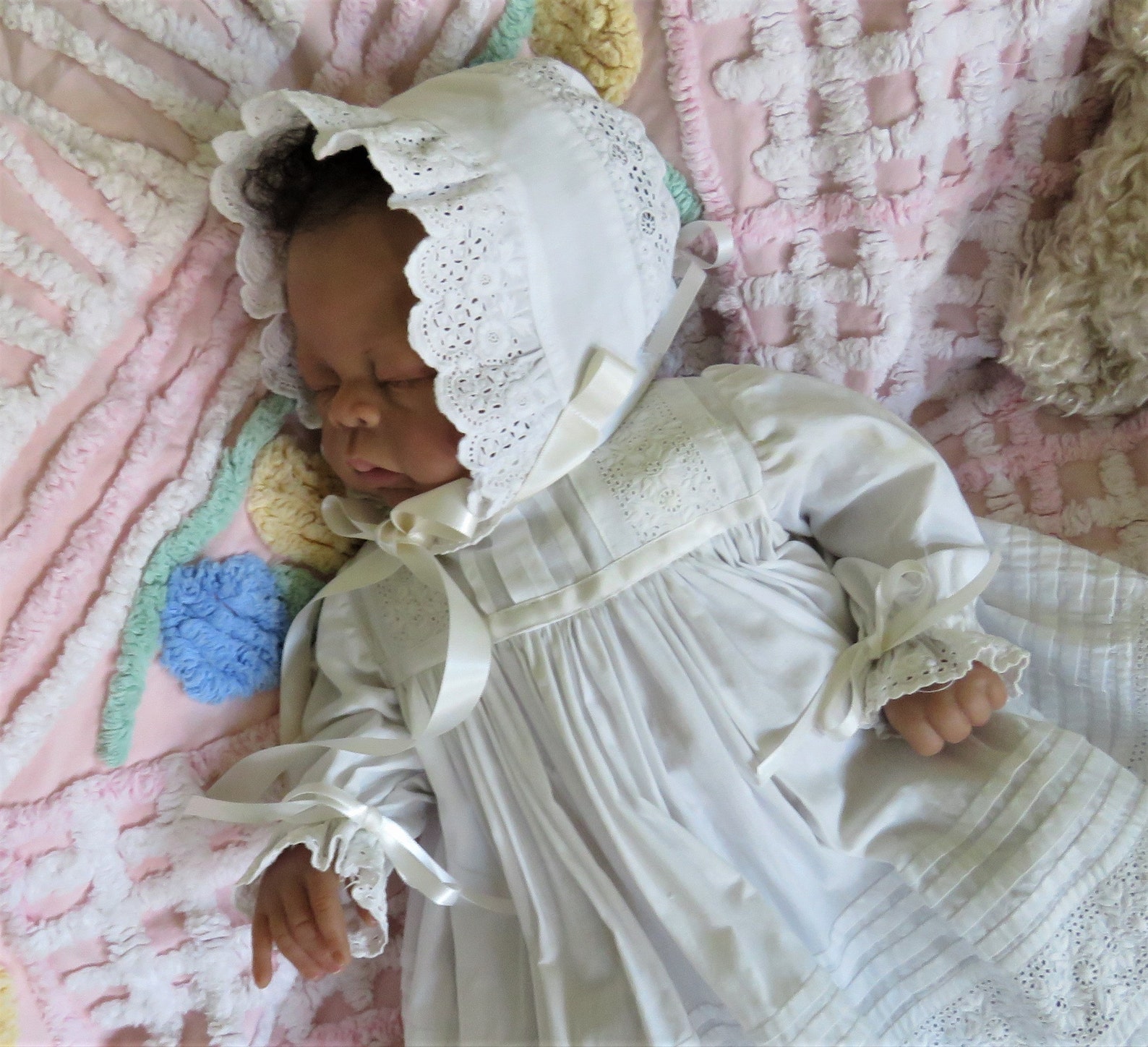 Vintage Remake Christening Gown for Reborn Baby Silicone Art Etsy