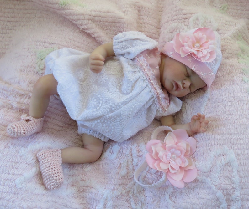 Reborn Silicone Art Doll Romper Set for 14 Inch Micro