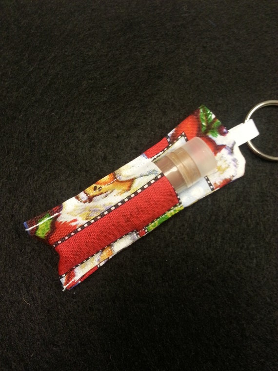 Makes great gift Sock Monkey key chain key fob chap stick holder..you choose