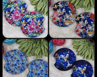 Sonic the Hedgehog Neoprene car Coasters