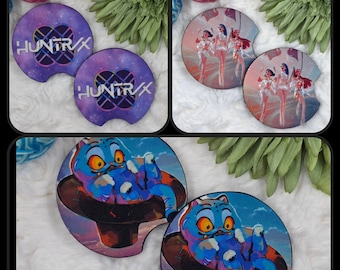 K Pop Neoprene Car Coasters