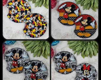 Mickey neoprene car Coasters