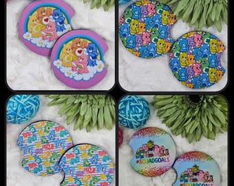 Care Bears Neoprene car Coasters