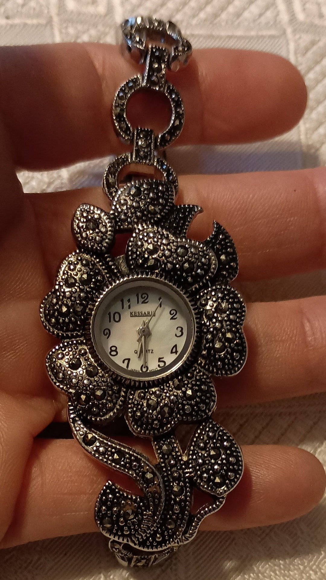 Vintage Kessaris Flower Watch Etsy Australia
