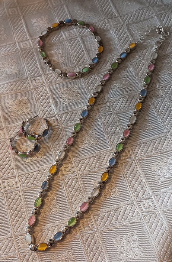 premier design pastel parfait necklace set