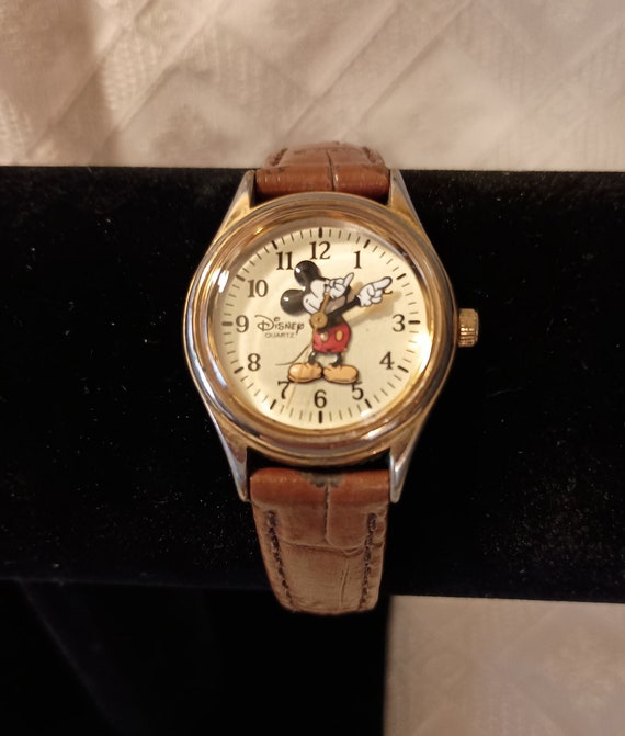 Disney time works 3D mickey watch