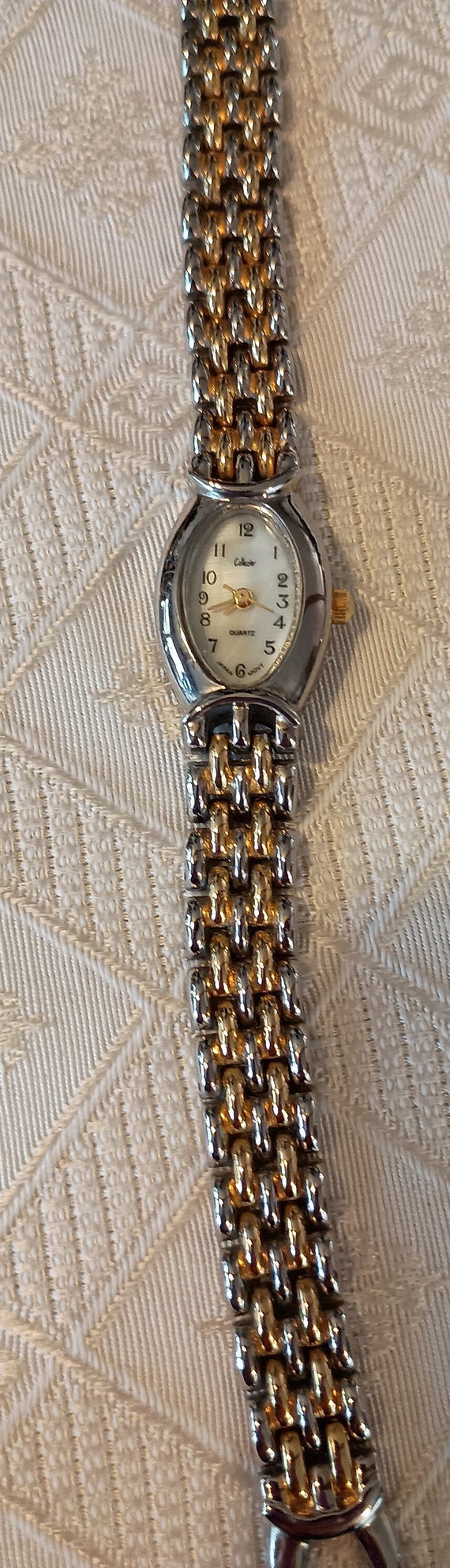 vintage collezio gold and silver tone watch