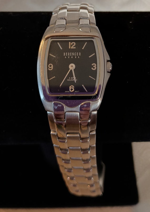 Vintage berenger steel watch - image 3