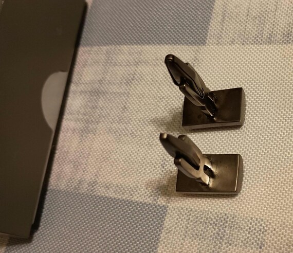 Kenneth cole rectangular striped cufflinks - image 8