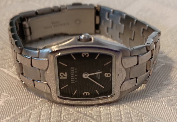 Vintage berenger steel watch - image 1