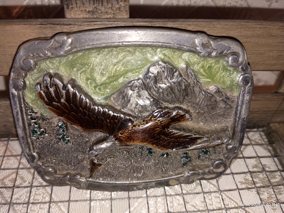 1987 Soaring eagle belt buckle