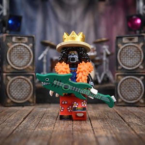 MOC Brook One Piece Skeleton, Straw Hat Minifigure Gift