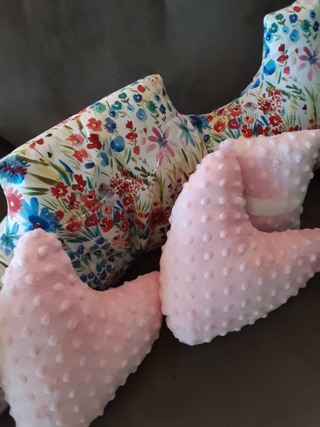 A Set of Three Mastectomy Pillows./breast Cancer