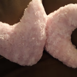 Mastectomy Pillows. A set of two. /comfort pillows/very soft minky pillows/Breast Cancer awareness/Free Seat Belt Pillow image 9