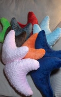Mastectomy Pillows. A set of two. /comfort pillows/very soft minky pillows/Breast Cancer awareness/Free Seat Belt Pillow