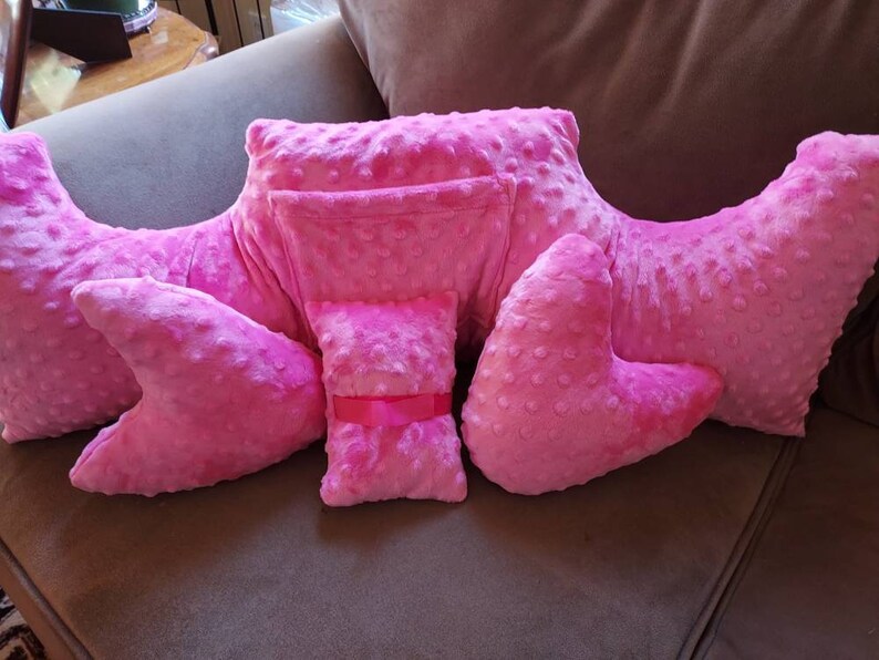 Mastectomy Pillow Set /breast Cancer Pillows Etsy