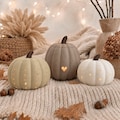 LED Pumpkin Lantern 3D Print, Pumpkin Lamp Autumn Decoration Table Decoration, Cozy Light Gift Idea Autumn Magic, Halloween Decoration