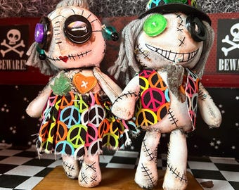 Old Hippy and his Girl