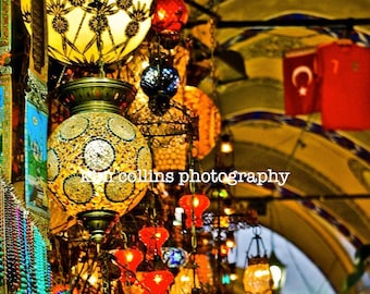 Lanterns at the Grand Bazaar-Istanbul,Turkey-Travel Photography,Istanbul gift,Istanbul print,Istanbul photo,Istanbul Grand Bazaar,Wanderlust