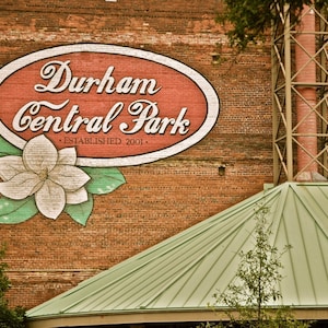 Durham Central Park  Durham, North Carolina, Durham photo,Durham gift, Durham Print, Downtown Durham,