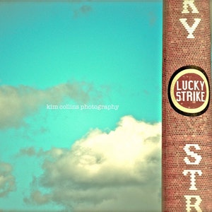Lucky Strike Smokestack,Durham,North Carolina,American Tobacco,cityscape,Durham gift,Durham Photo,Durham print, House warming,tobacciana