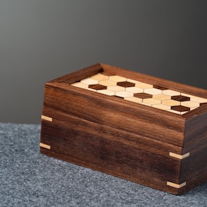 Wedding favor, keepsake box, Custom engraved box,  wedding gift box, keepsake box, personalized wooden box. WALNUT AND MAPLE box.