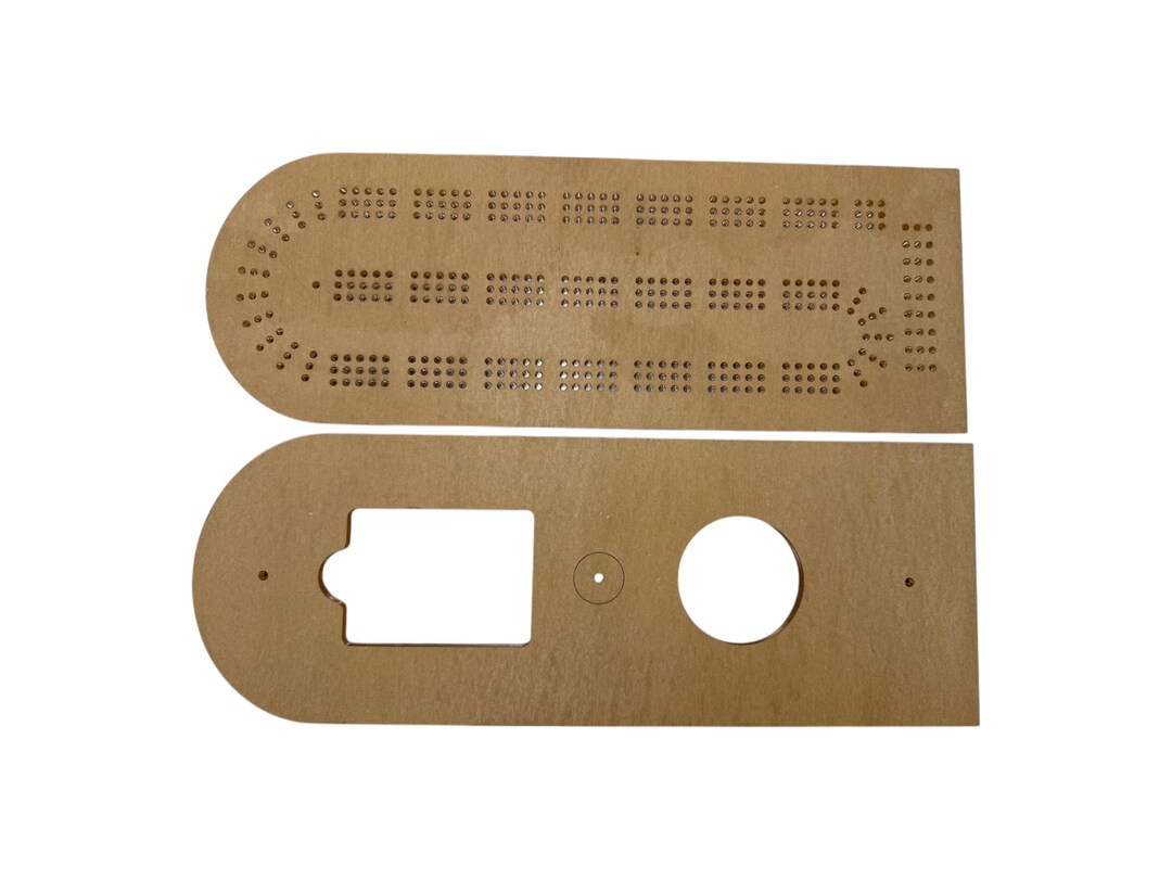 Cribbage Board Acrylic Template for Router Etsy
