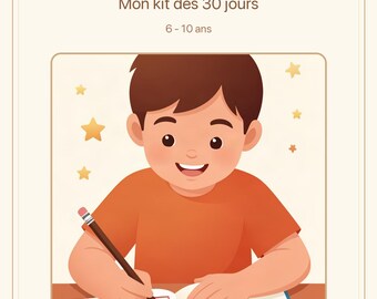 Kit Ramadan Enfant à Imprimer | 30 Jours d'Activités | Hadith, Invocations, Calendrier & Bonnes Actions | 6-10 ans
