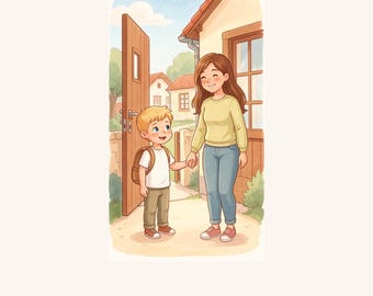 Kit Rentrée Maternelle et Crèche à Imprimer | Angoisse Séparation, Rituel du Soir | Parent et Enfant