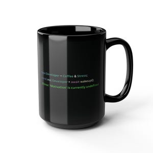 Tazza divertente per programmatori TypeScript, regalo per ingegneri del software, tazza da caffè per sviluppatori, tazza per programmatori, regalo per informatici, umorismo tecnologico per sviluppatori web immagine 3
