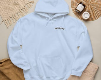 Hex Dump Reading Club Hoodie, Cybersecurity Gift, Hacker Streetwear, Programmer Hoodie, Reverse Engineering Sweatshirt, Tech Humor Apparel