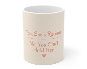 Reborn Doll Mug | Funny Collector Cup, Doll Artist Gift