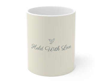 Reborn Doll Collector Mug | Gentle Memorial Cup, 11oz Ceramic (Gift for Doll Artists)