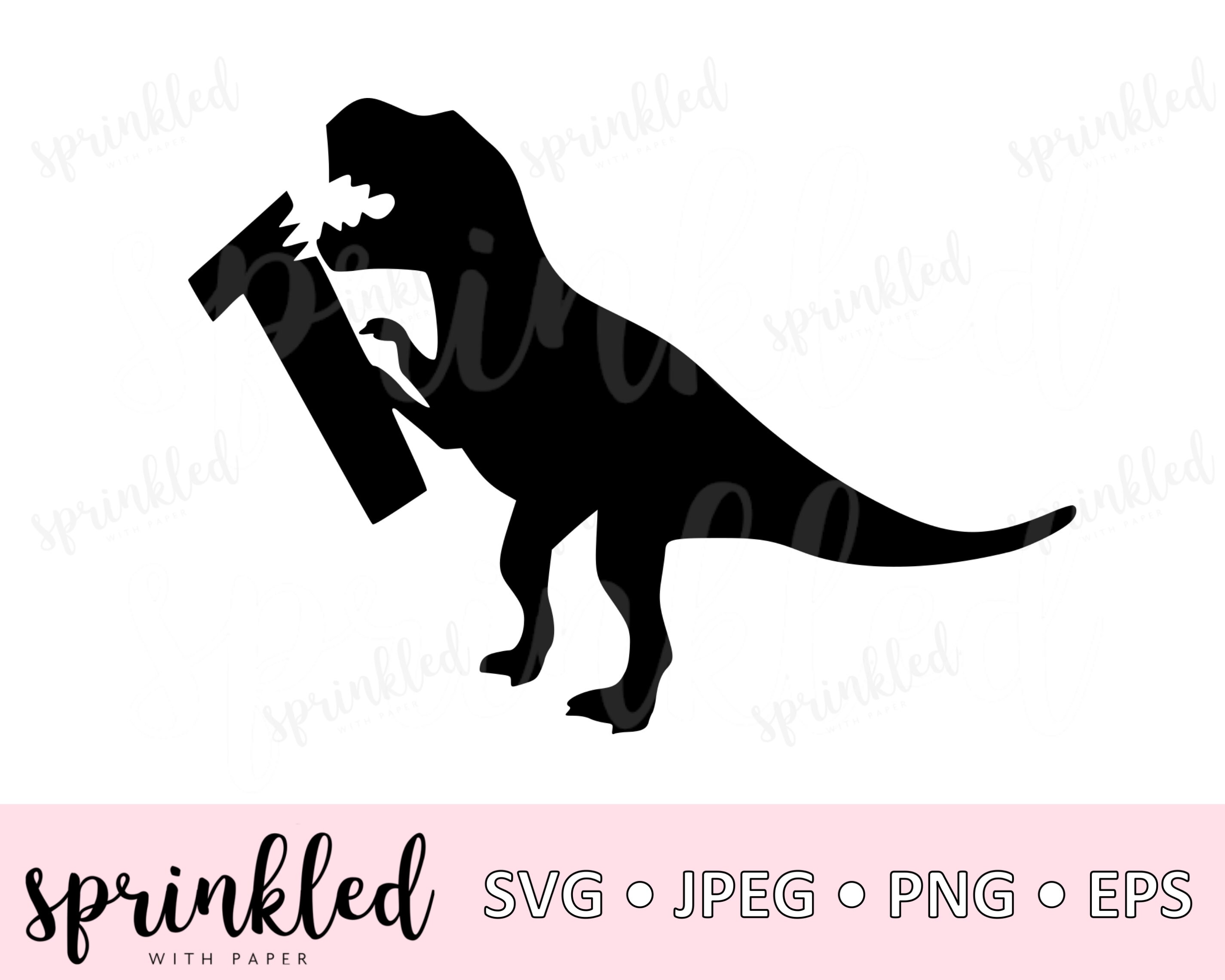 Download Svg Files For Cricut Dinosaur Svg 1st Birthday Dino Svg Etsy